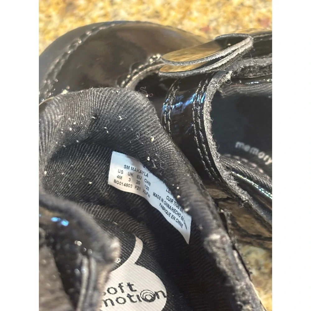 3 Stride Rite Black Patent Leather‎ Boots & Shoes Bundle Toddler Girls 3M 4M 6M